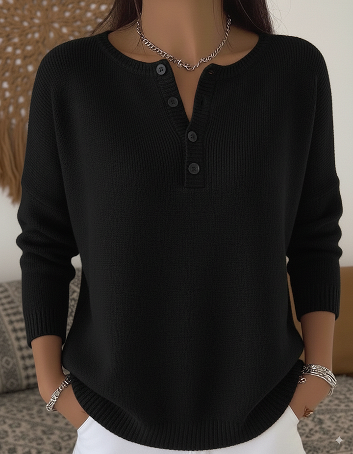 Margaret & Maeve | Calm Button-Up Jumper