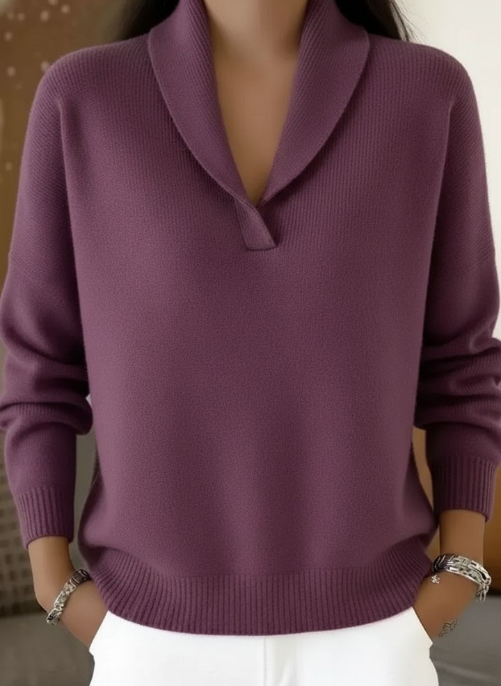 Margaret & Maeve | V-Neck Sweater