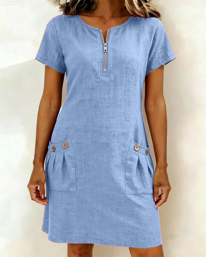 Lina™ | Effortless Everyday Midi Dress