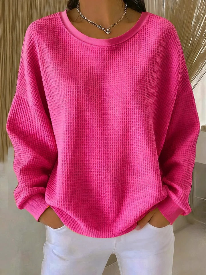 Margaret & Maeve | Sweater with a Wide Collar