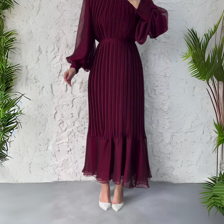 Seren | Pleated Elegant Dress