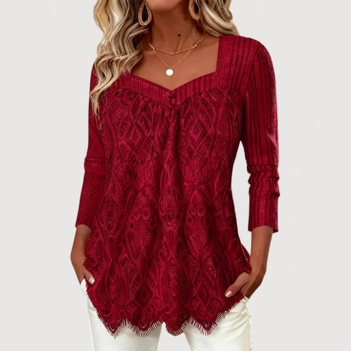 Lysa | Lace Detail Top