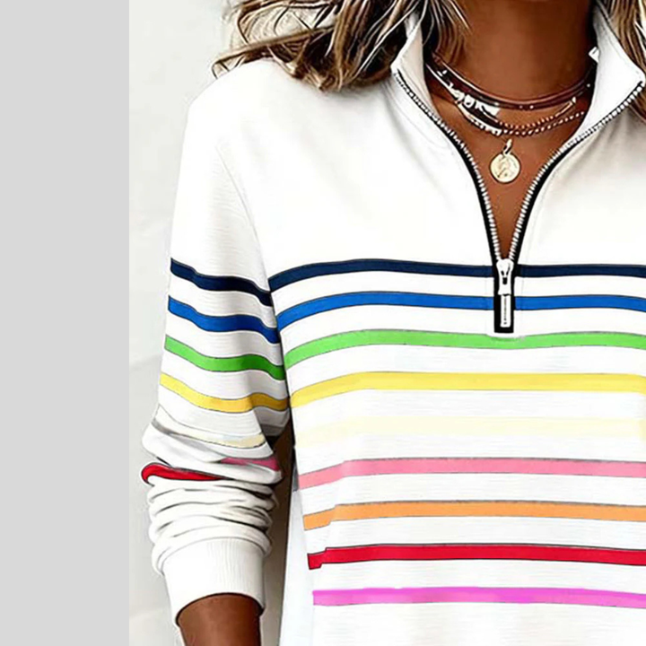 Horelle | Colourful Striped Sweater