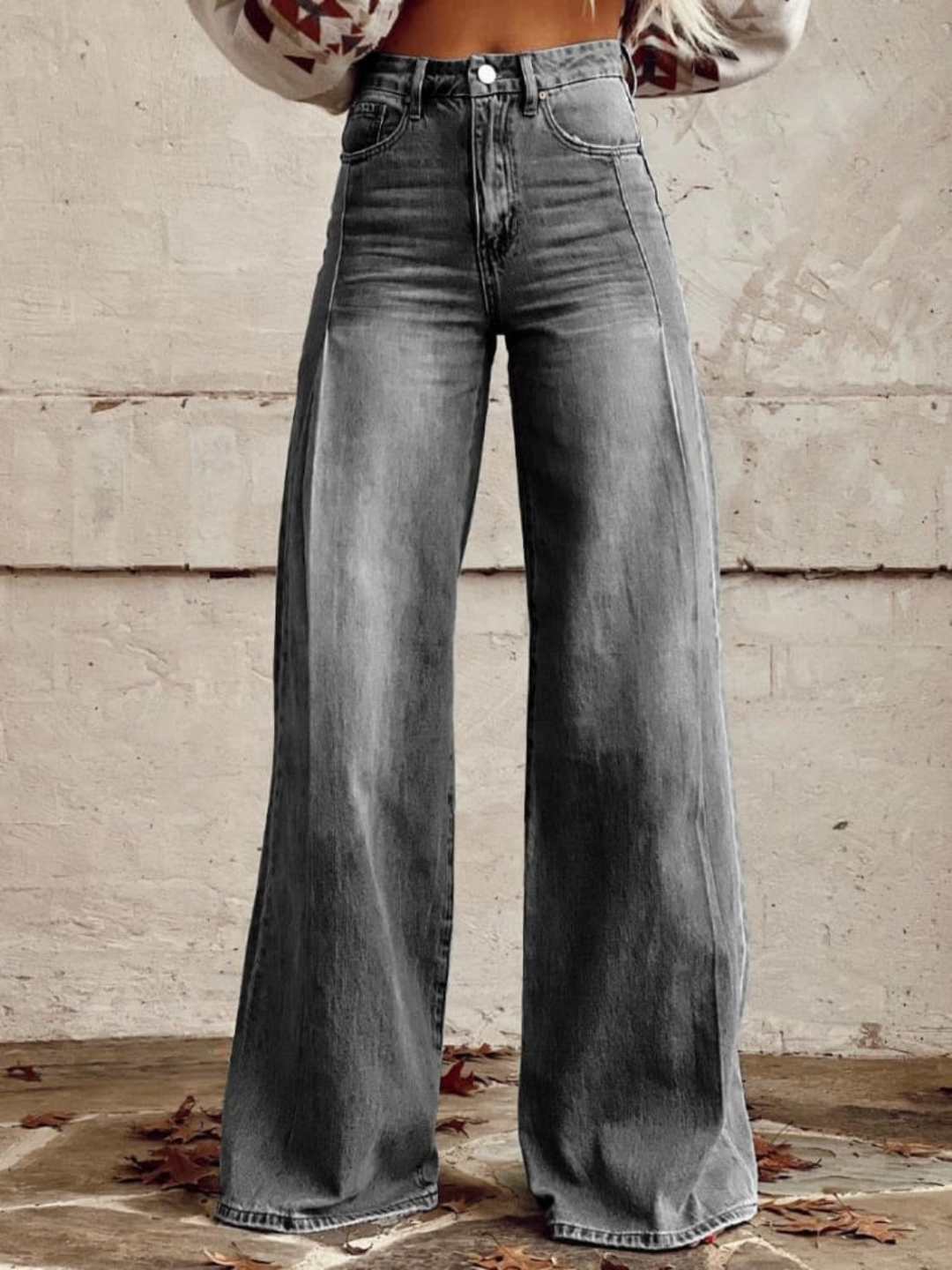 Lucia | Elegant Wide Trousers