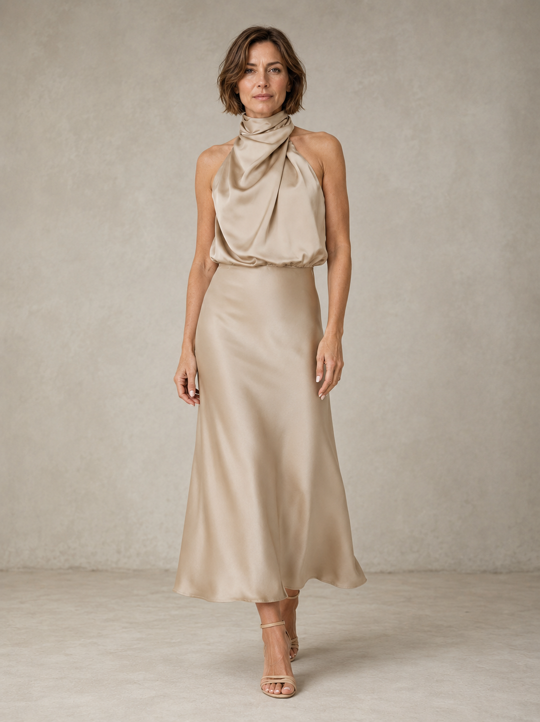 Harper | Halter Evening Dress