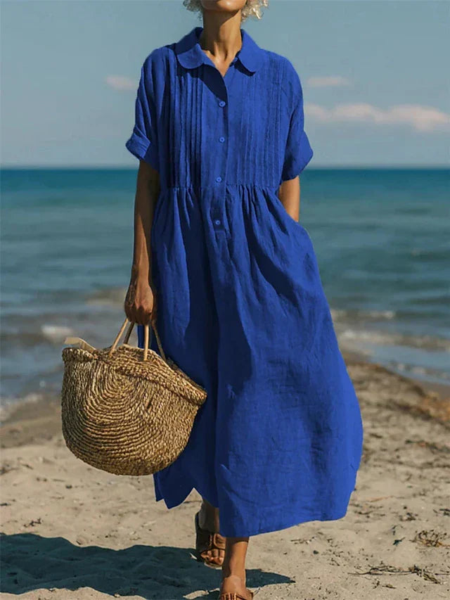 Alice | Button Shirt Dress