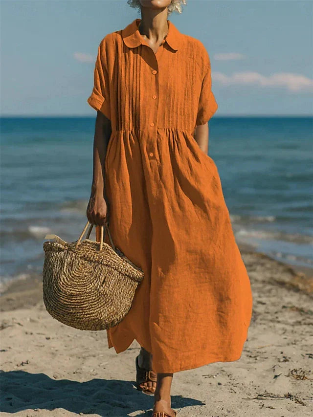 Alice | Button Shirt Dress