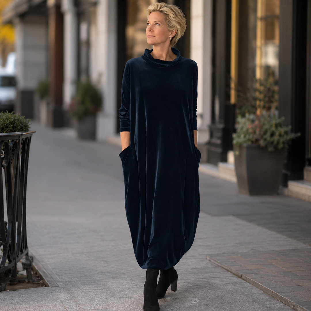 Leona | Plush Maxi Dress