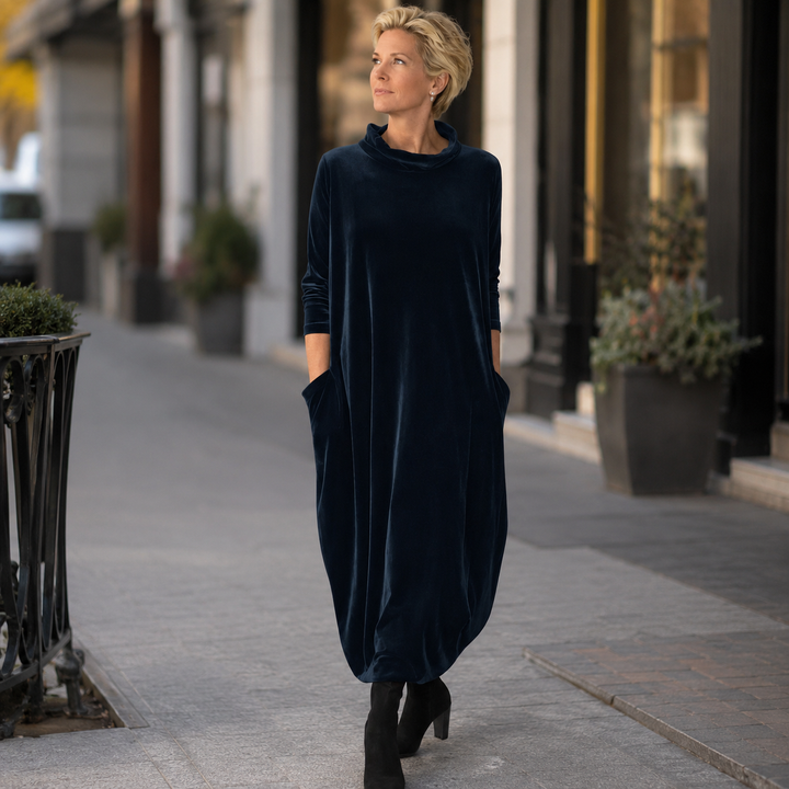 Leona | Plush Maxi Dress