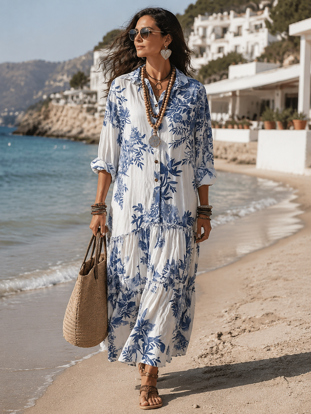 Dahlia™ | Bohemian Tiered Maxi Dress