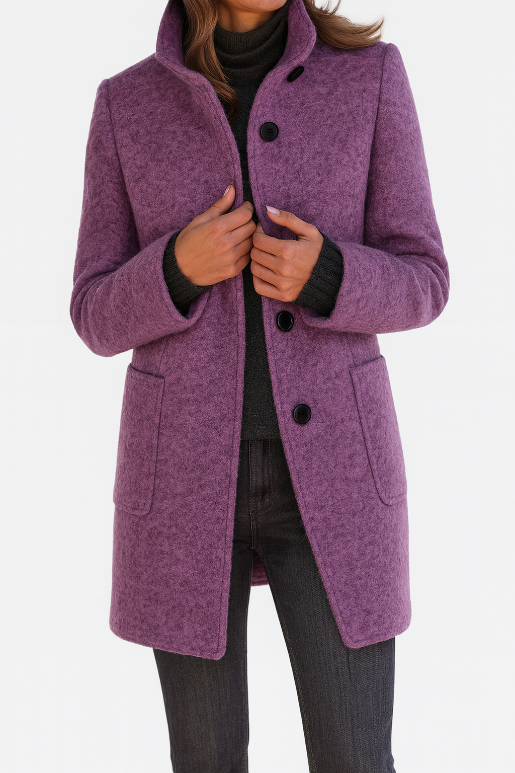 Margaret & Maeve™ | High Collar Coat