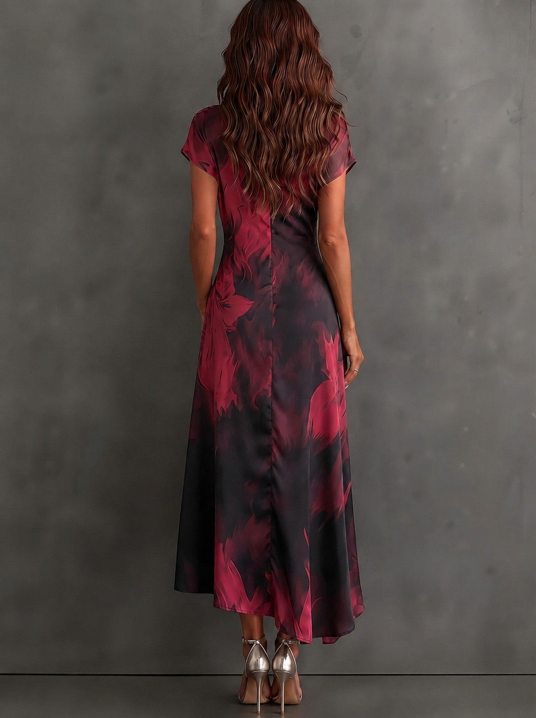 Amelia | Printed Wrap Dress