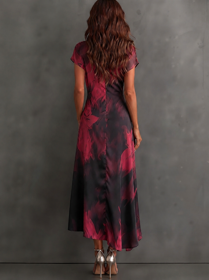 Amelia | Printed Wrap Dress