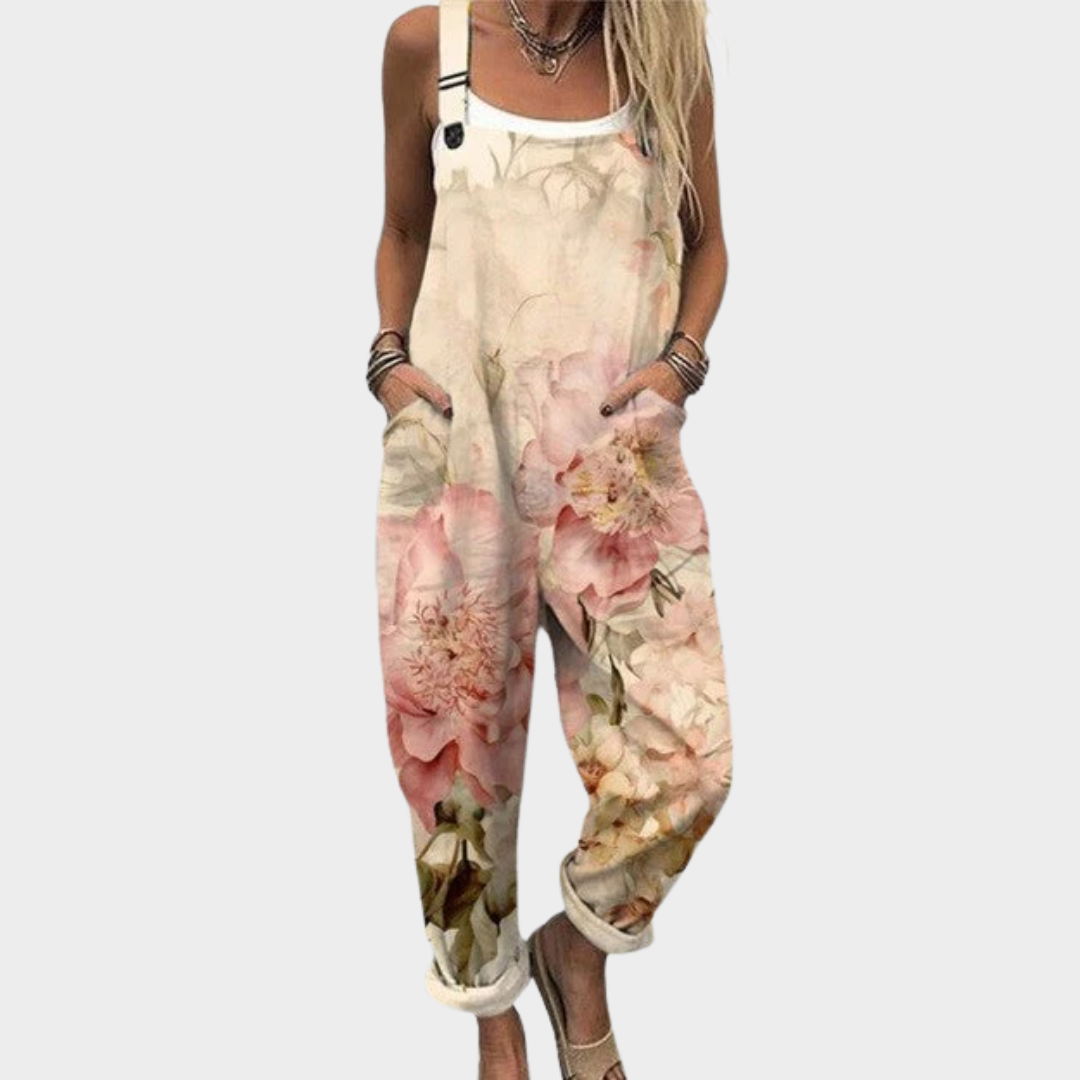 Printed Overalls | Relaxed All-Day Comfort