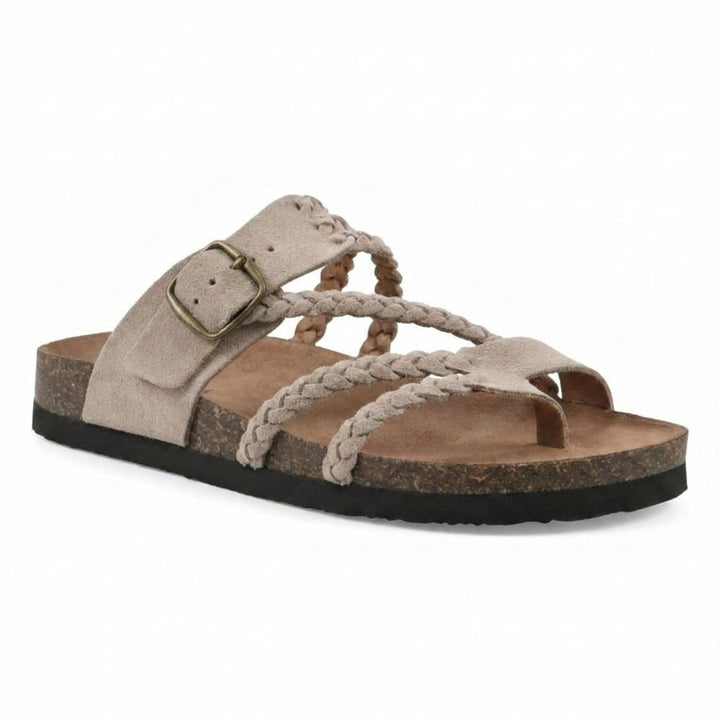 Woven Comfort Sandals | Cushioned Everyday Slides