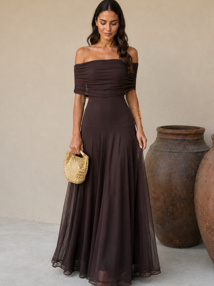 Toledo | Warm Brown Everyday Dress