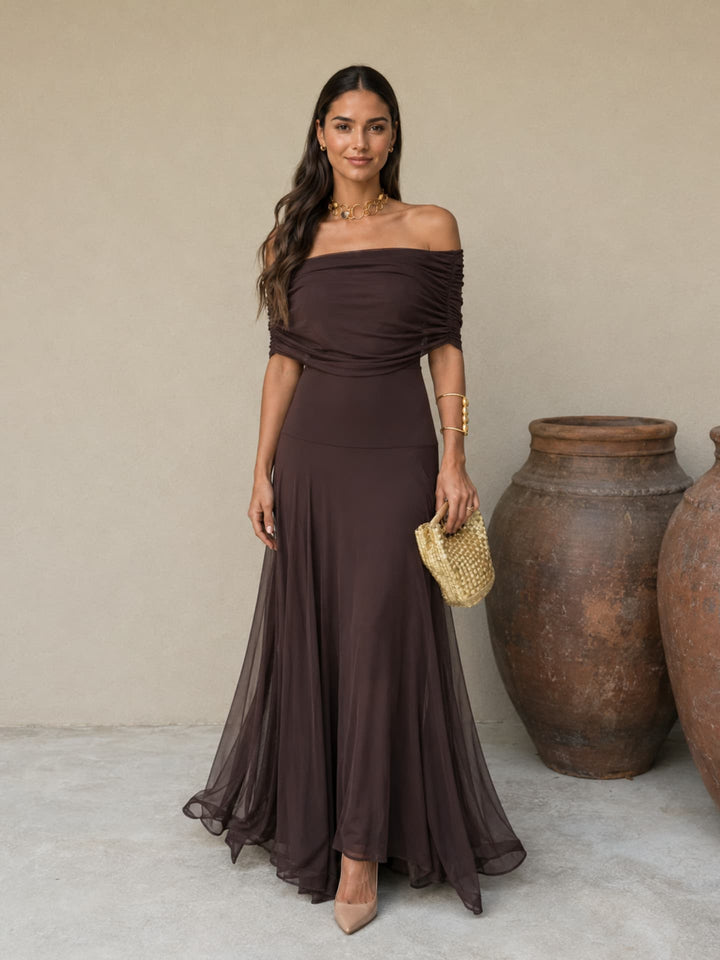 Toledo | Warm Brown Everyday Dress