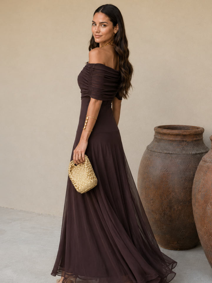 Toledo | Warm Brown Everyday Dress