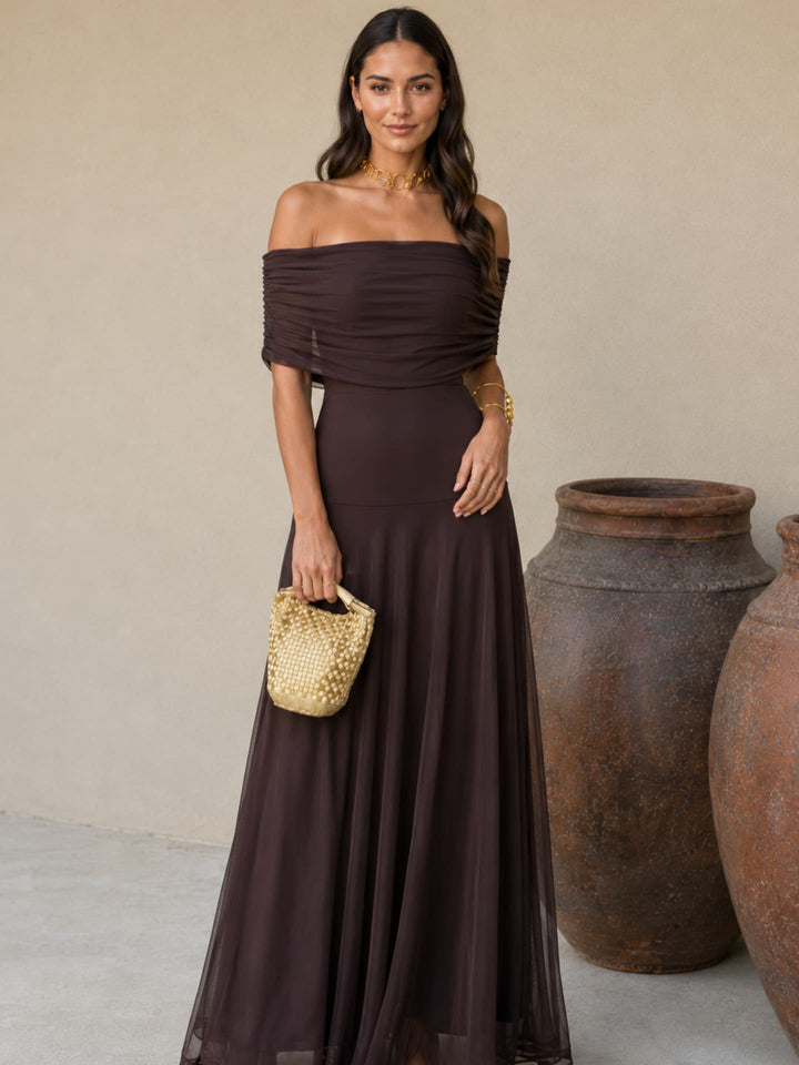 Toledo | Warm Brown Everyday Dress