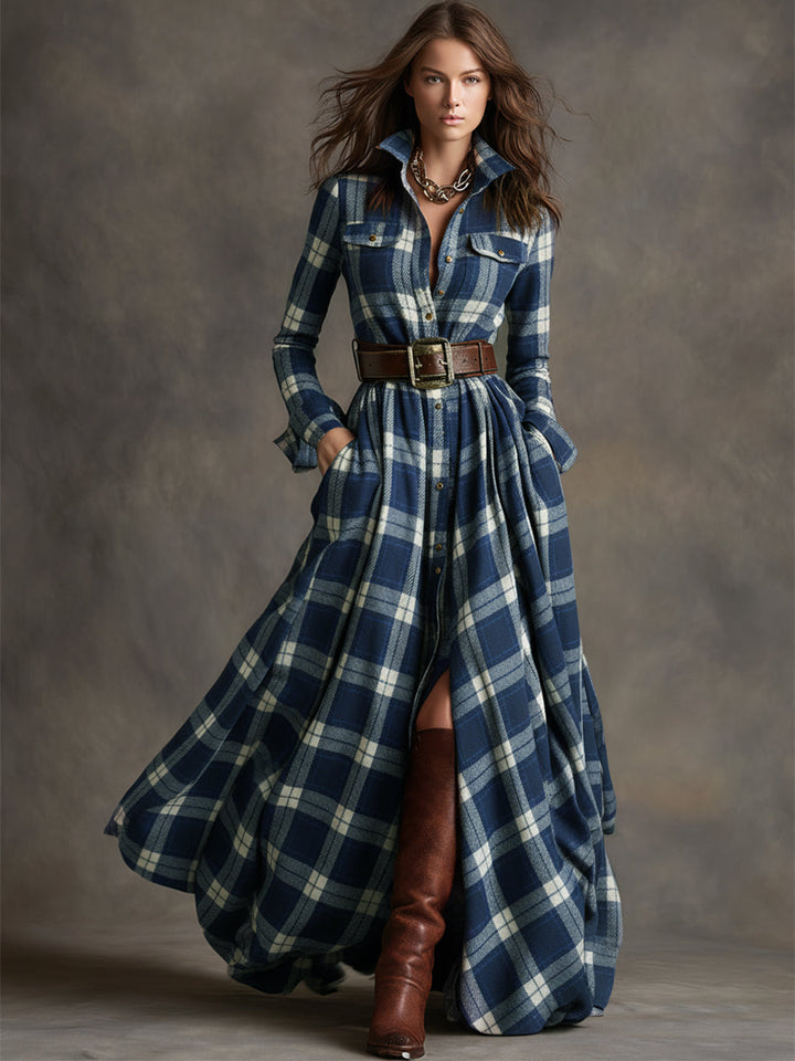 Arlette | Belted Shirt Dress