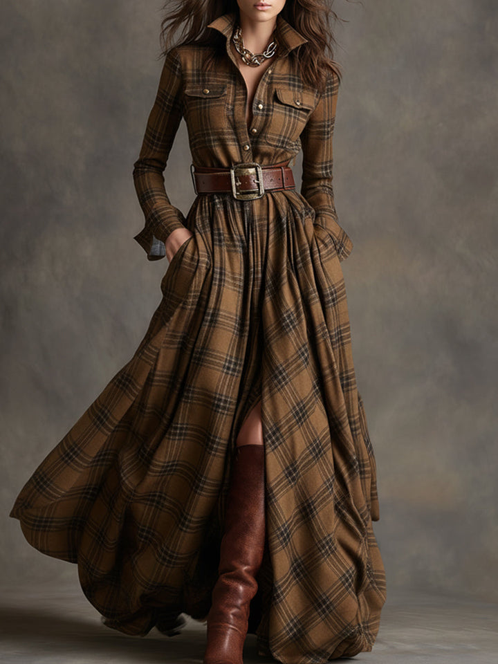 Arlette | Belted Shirt Dress