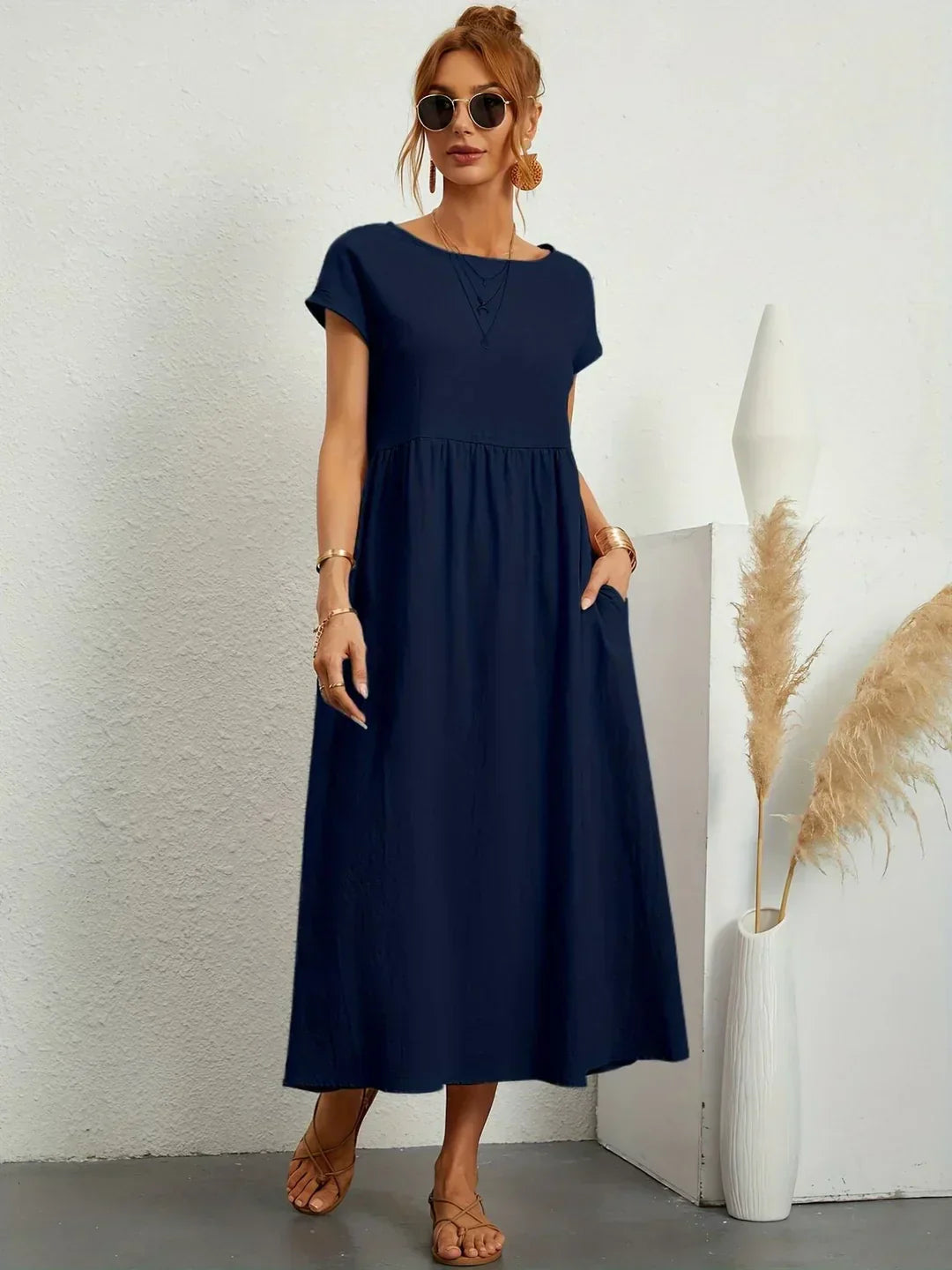 Gabrielle™ | Flowy Midi Dress
