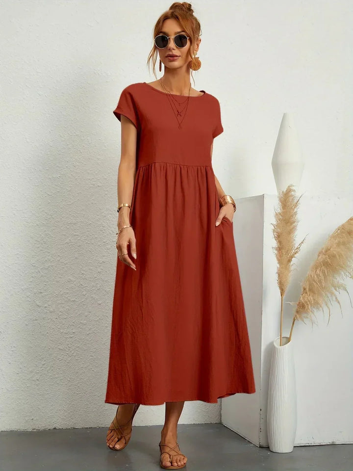 Gabrielle™ | Flowy Midi Dress