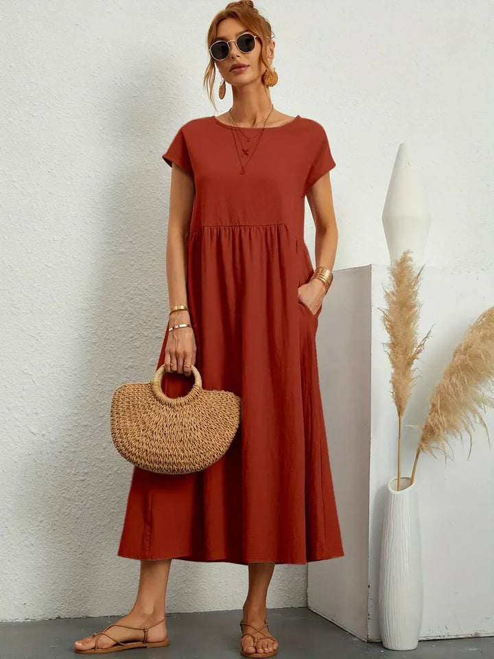 Gabrielle™ | Flowy Midi Dress