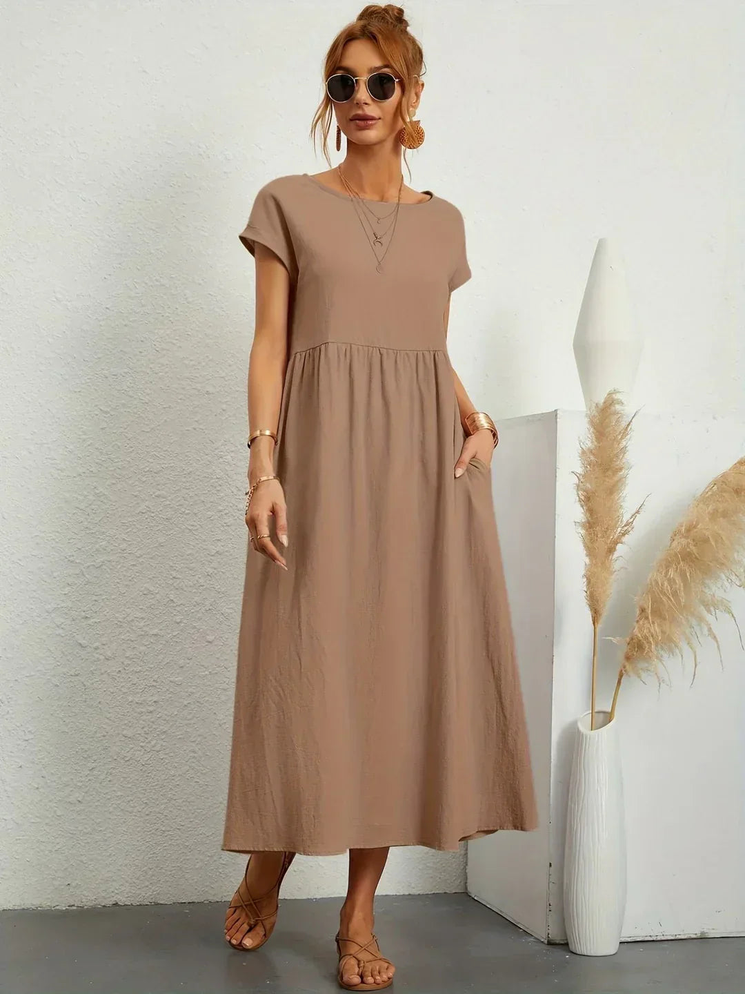 Gabrielle™ | Flowy Midi Dress