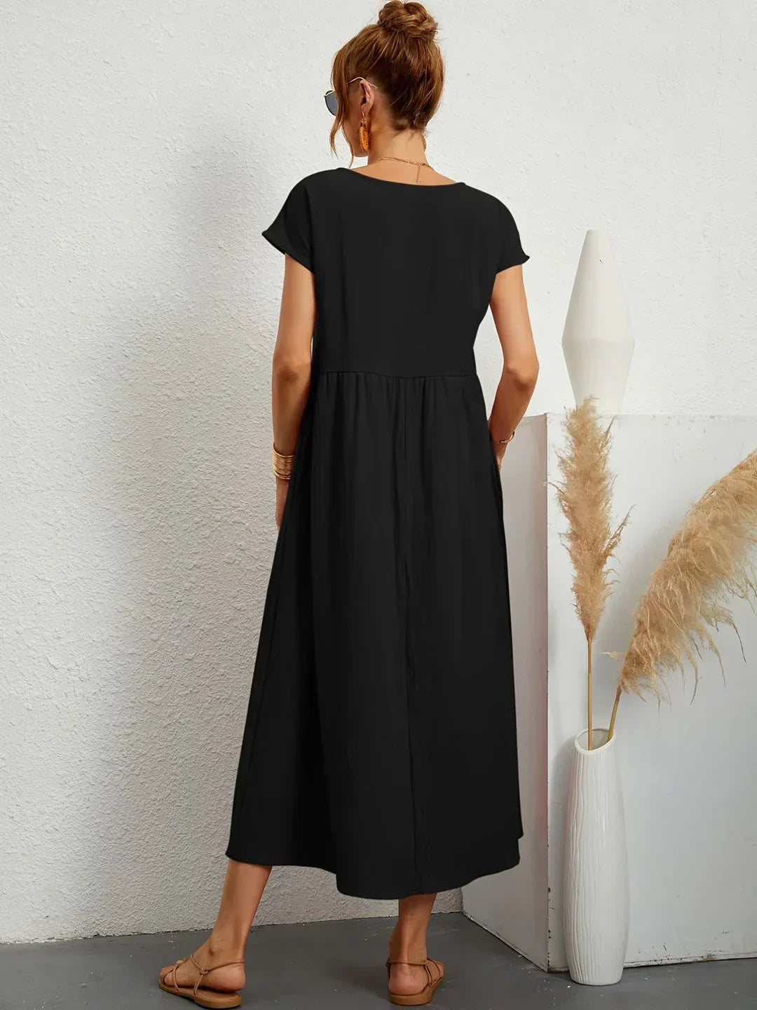 Gabrielle™ | Flowy Midi Dress