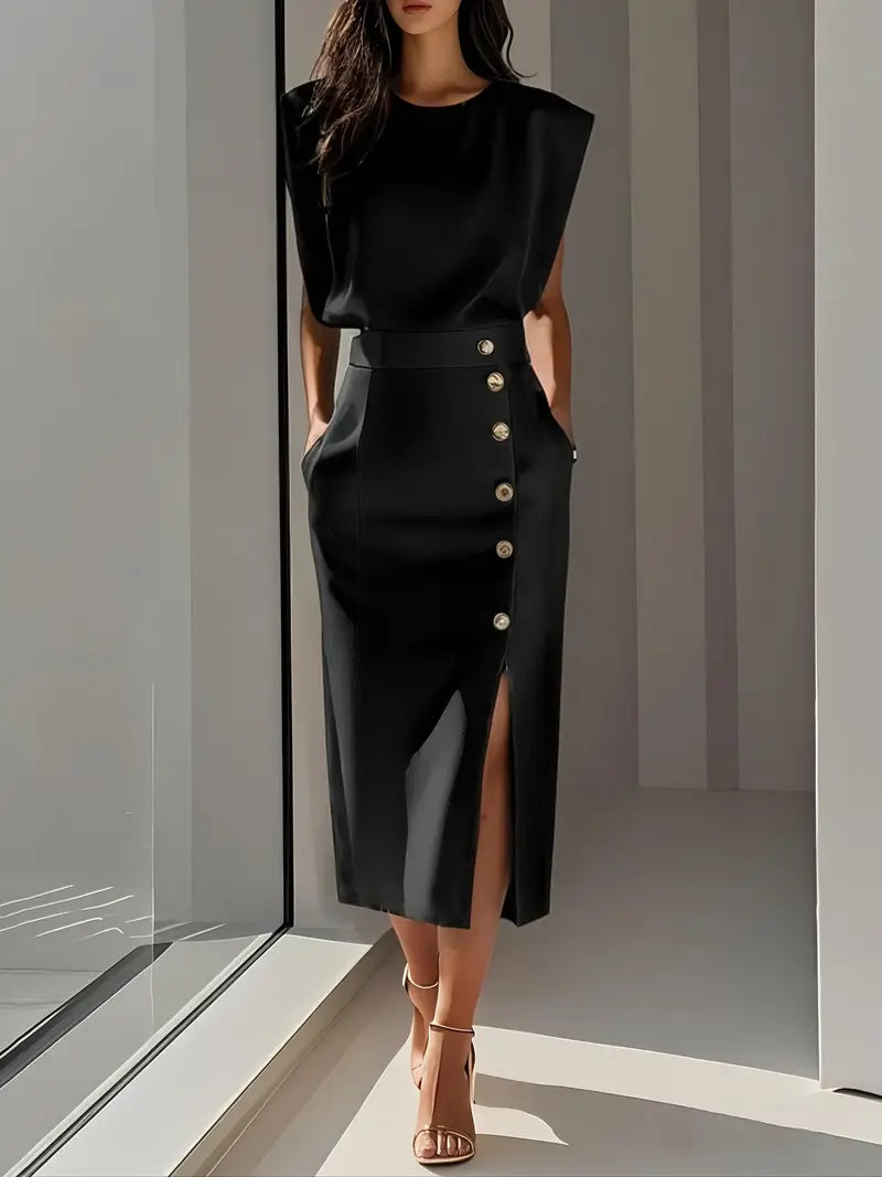 Jodie | Sleek Midi Dress