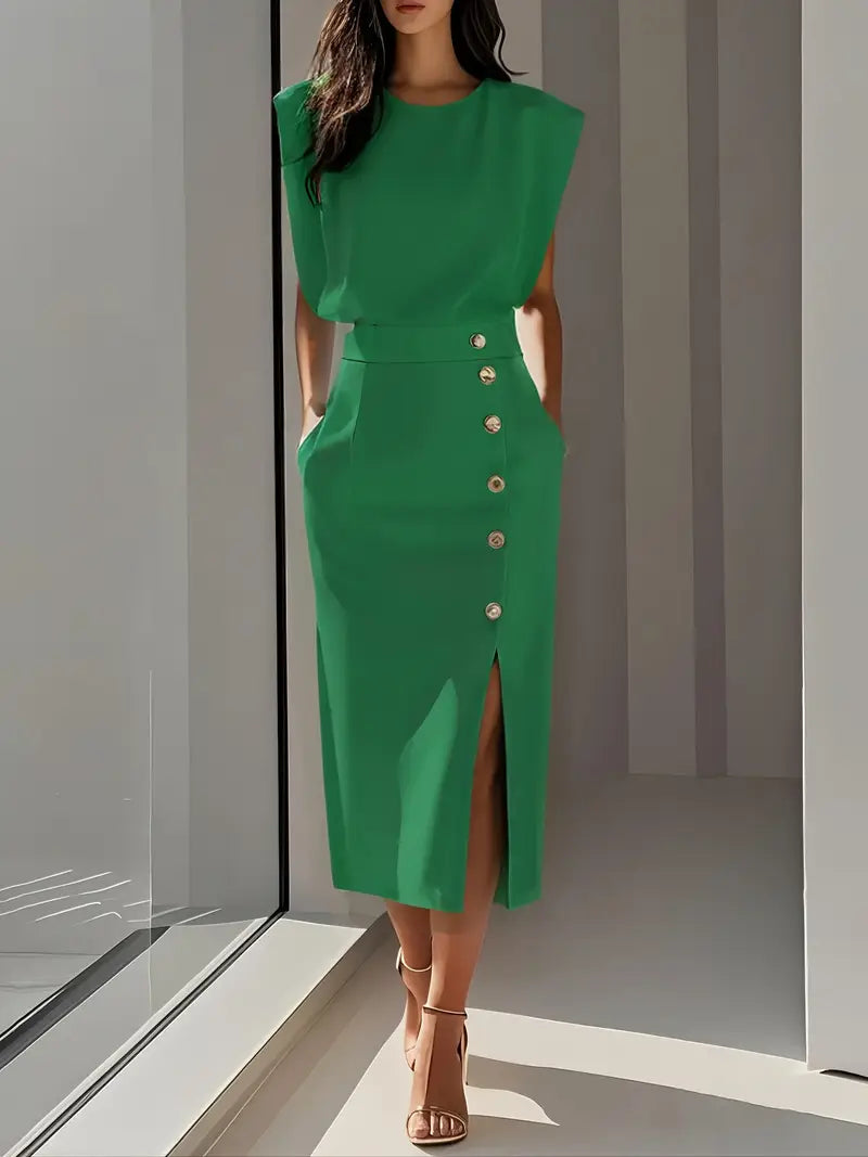 Jodie | Sleek Midi Dress