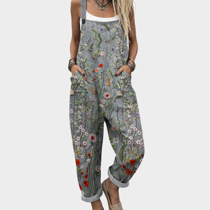 Printed Overalls | Relaxed All-Day Comfort