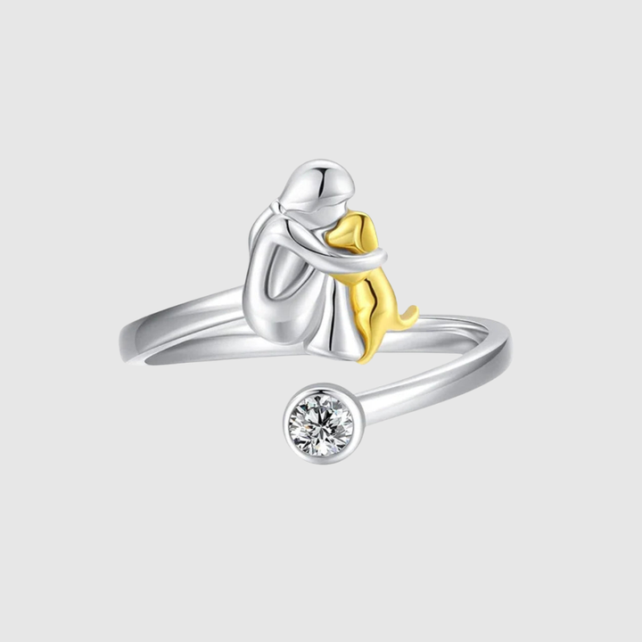 Poppy | Ring with Dog Icon