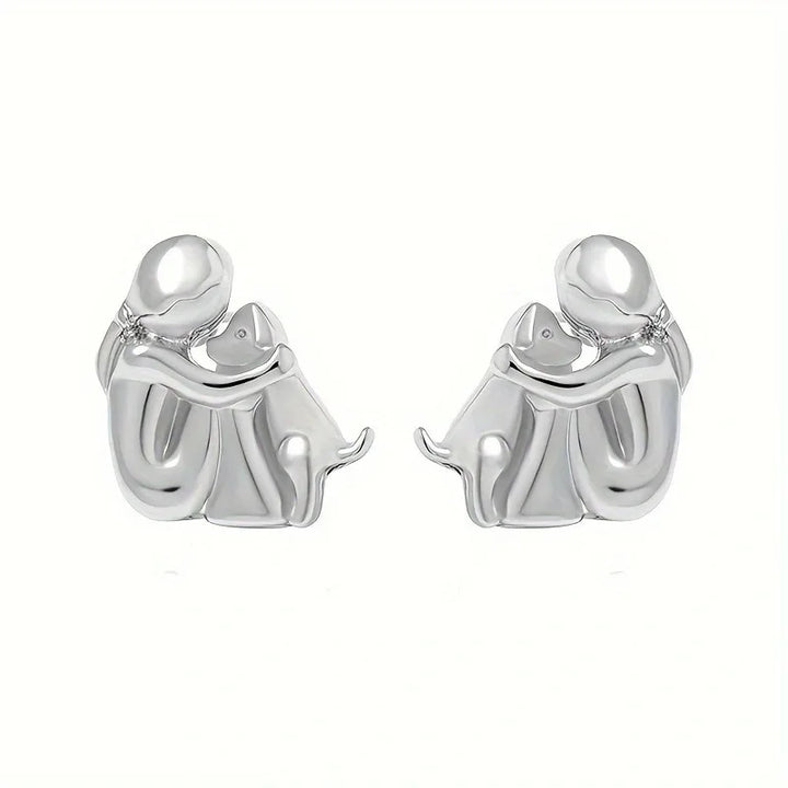 Poppy | Earrings with Dog Icon