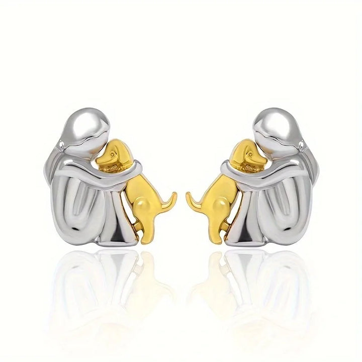 Poppy | Earrings with Dog Icon