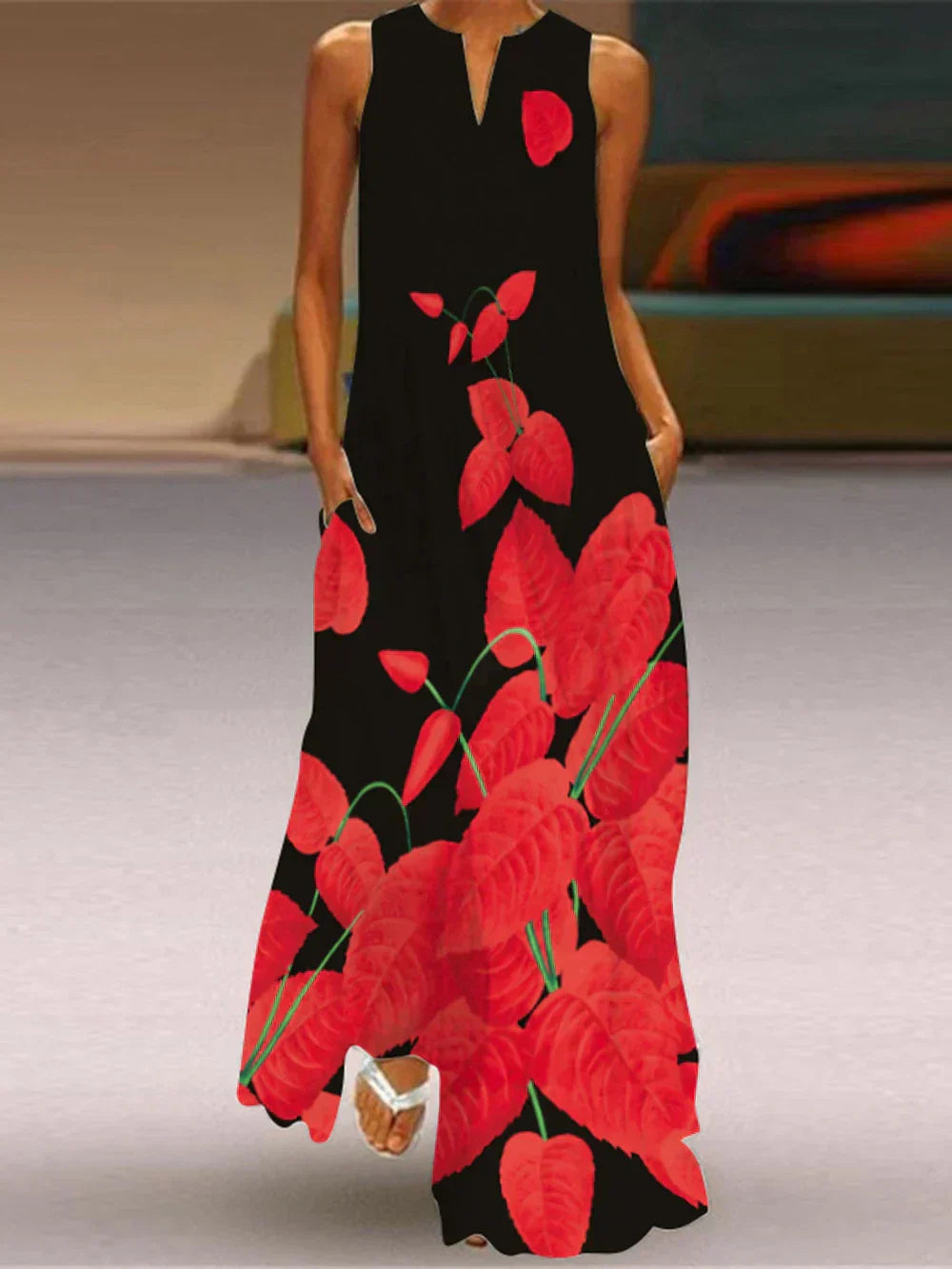 Aurelia™ | Butterfly Bloom A-Line Dress