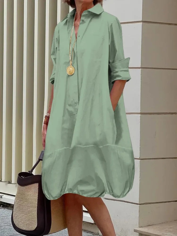 Kerry | Classic Comfort Shirt Dress