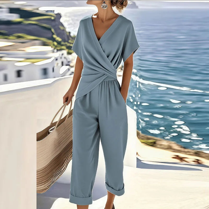 Isolde |  Elegant Two-Piece Summer Set