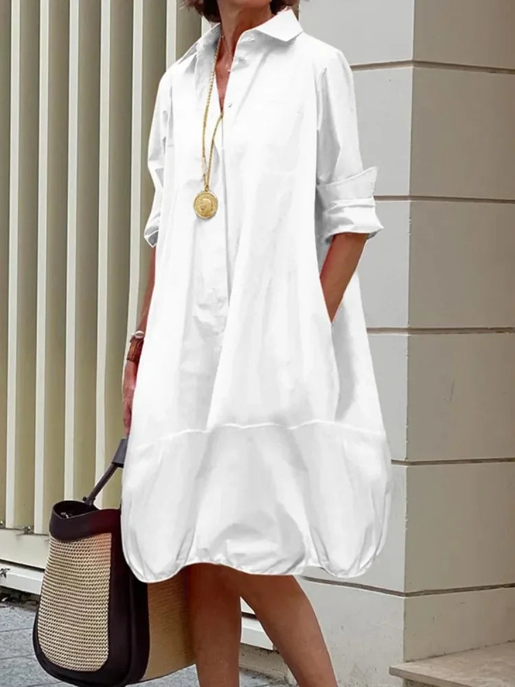 Kerry | Classic Comfort Shirt Dress