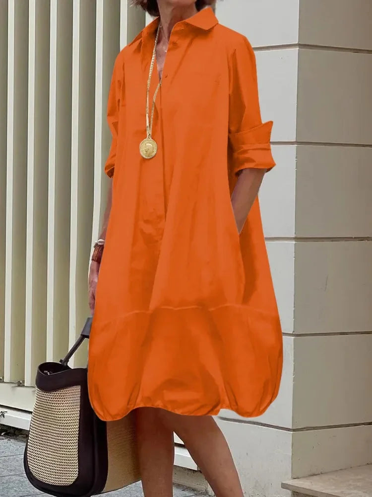 Kerry | Classic Comfort Shirt Dress