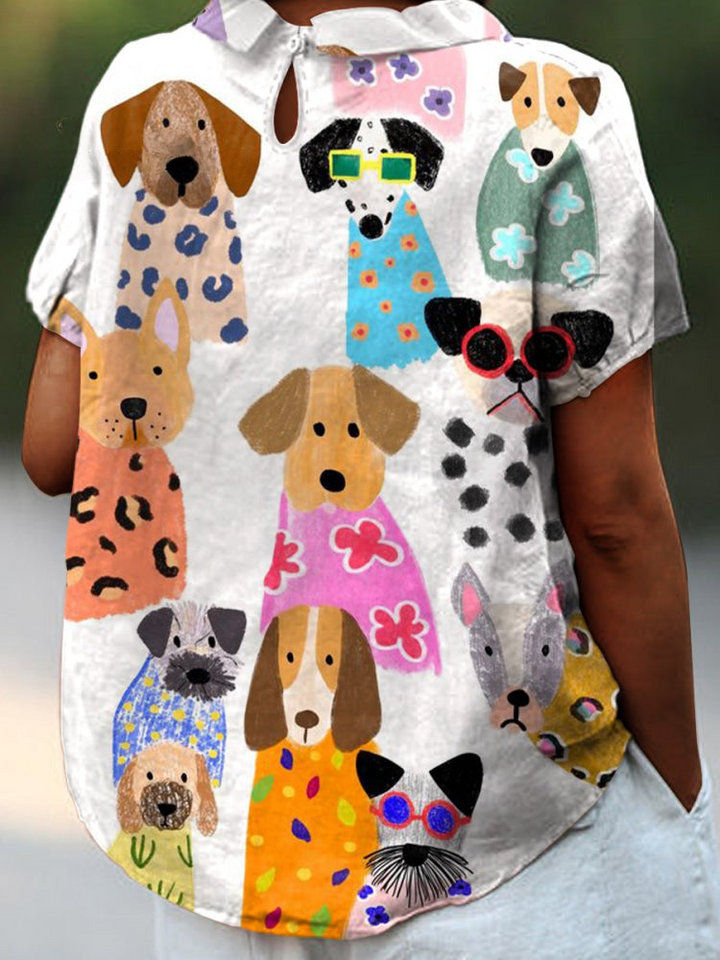 Christabel |  Dog Print Shirt