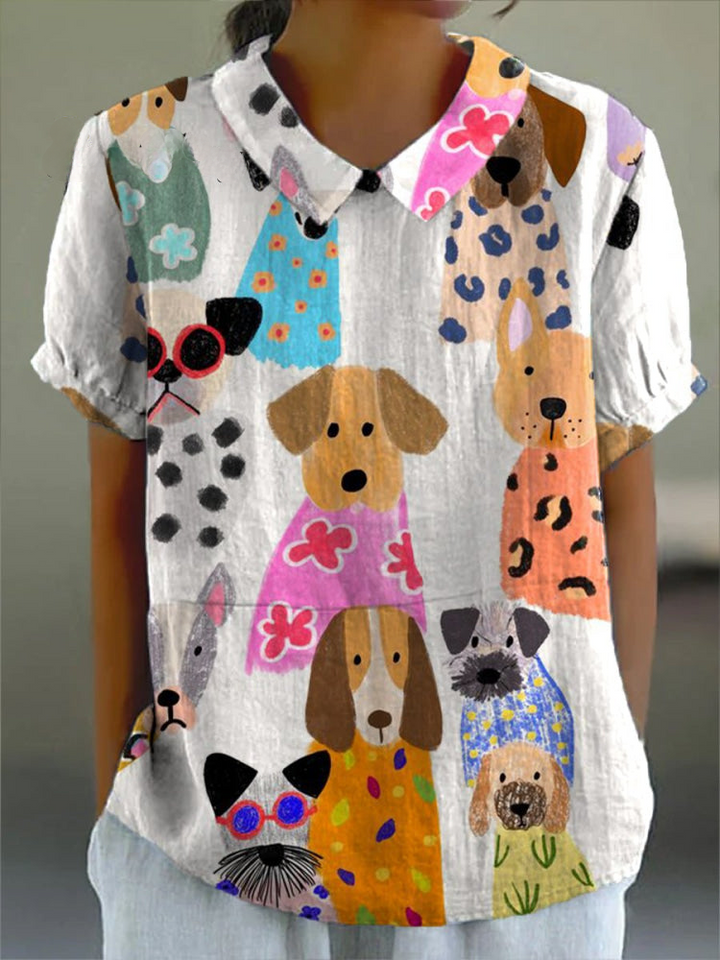Christabel |  Dog Print Shirt