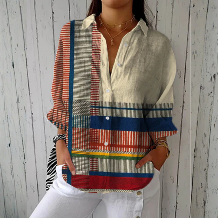 Holly blouse - Artistic Pattern