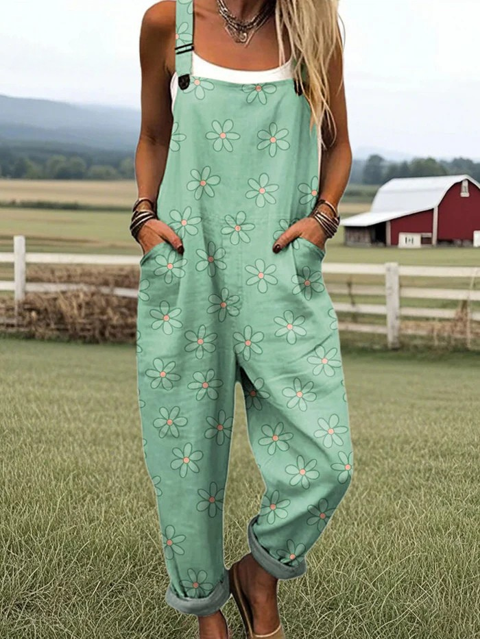 Olivia | Meadow Muse Jumpsuit
