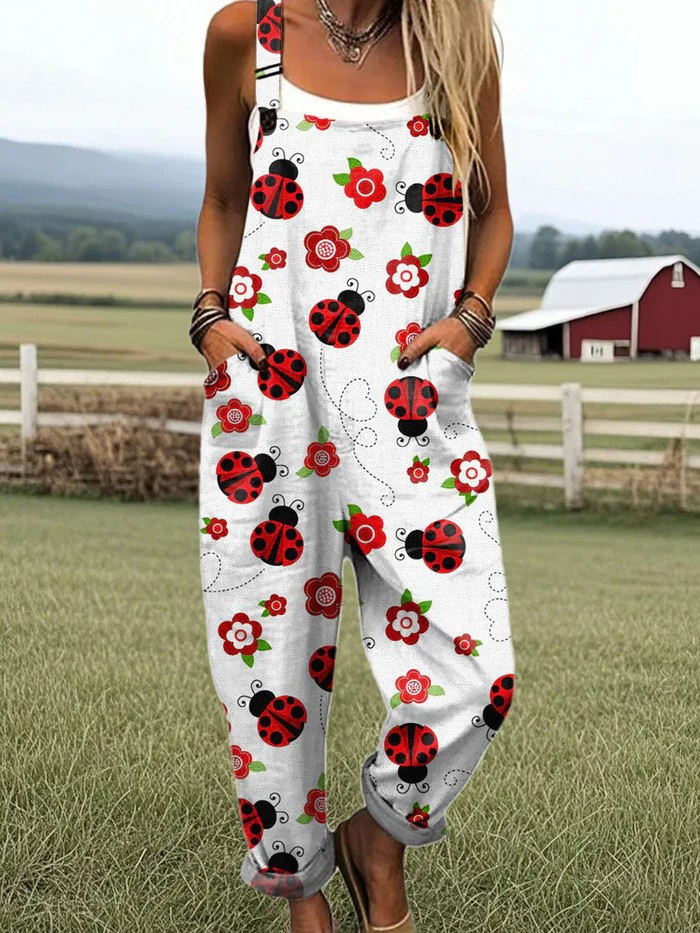 Mia | Ladybug Lane Jumpsuit