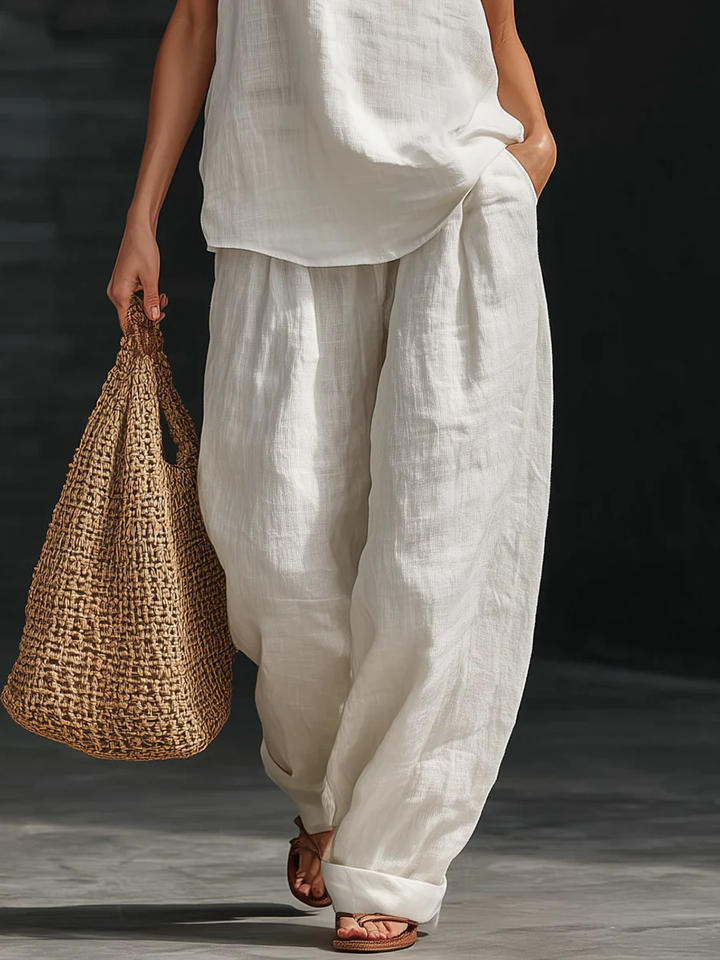 Zoe™ | Sleeveless Top and Wide-Leg Set