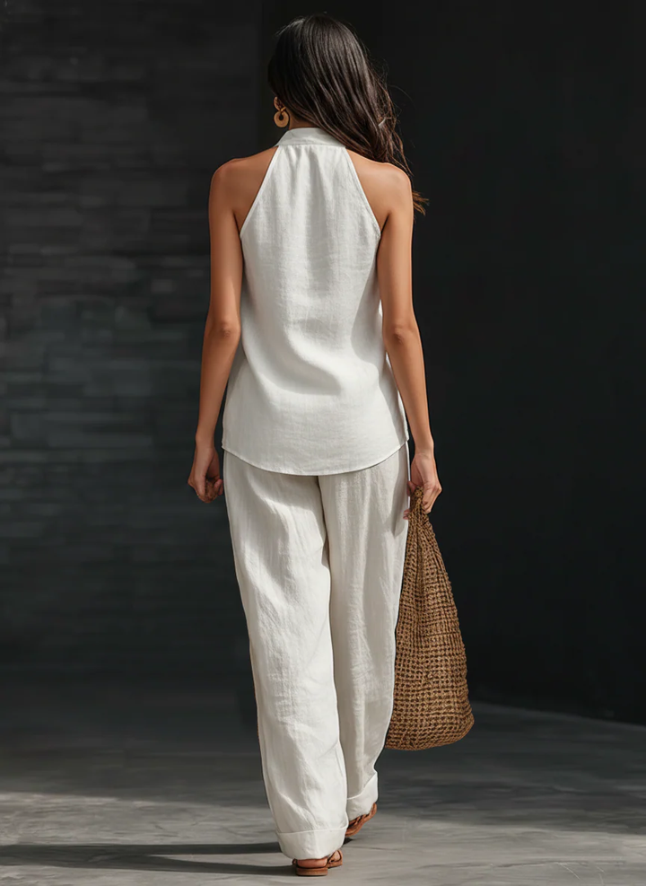 Zoe™ | Sleeveless Top and Wide-Leg Set