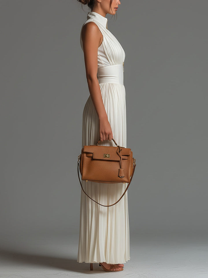 Odette™ | V-Neck Wide-Leg Jumpsuit