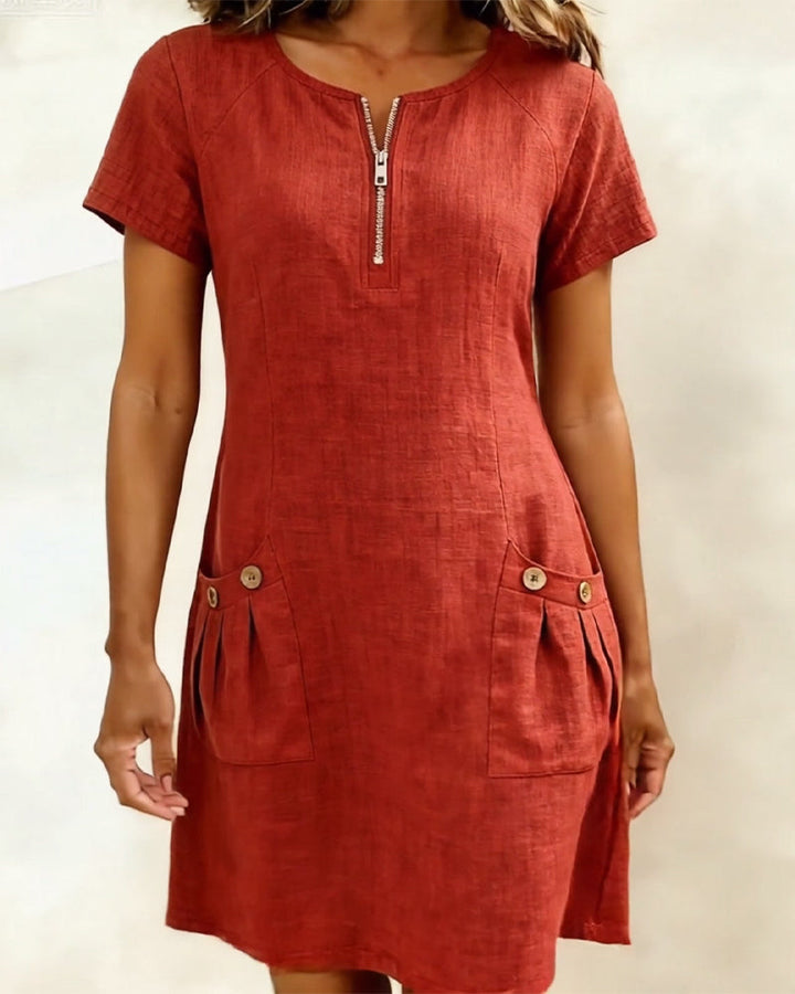 Lina™ | Effortless Everyday Midi Dress